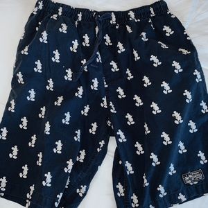 men’s MICKEY drawstring shorts, size M